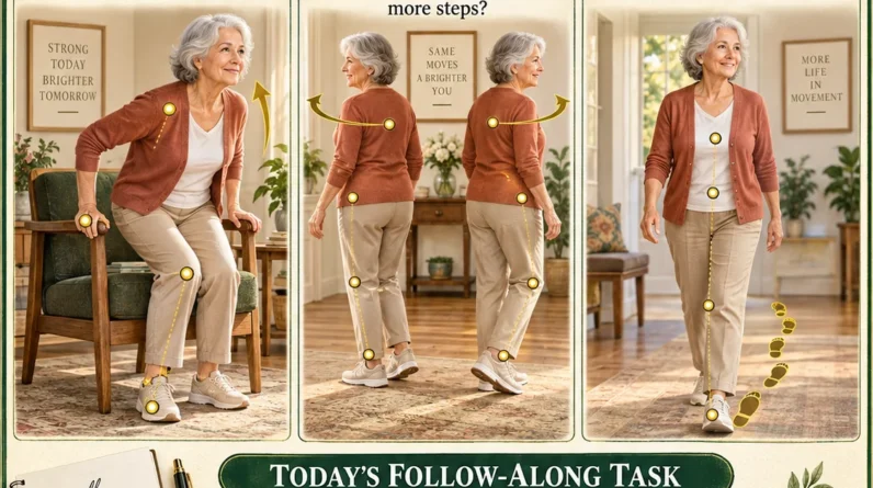 Daily Spine Balance Routine for Seniors Improves Movement